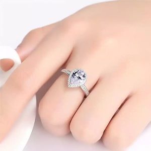 #1 Sterling silver simulated diamond ring